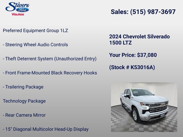 2024 Chevrolet Silverado 1500 LTZ