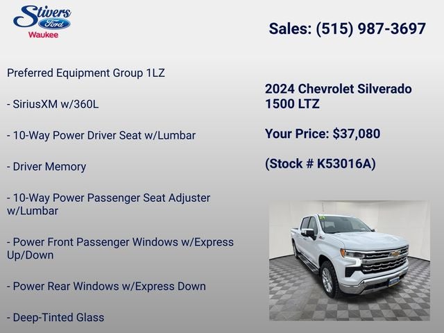 2024 Chevrolet Silverado 1500 LTZ