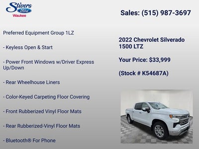 2022 Chevrolet Silverado 1500 LTZ