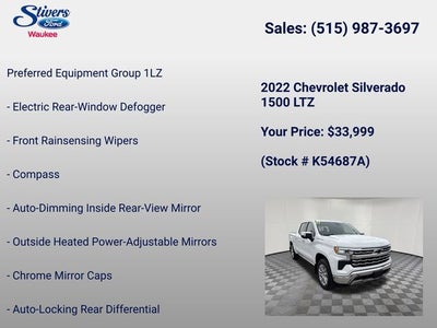 2022 Chevrolet Silverado 1500 LTZ
