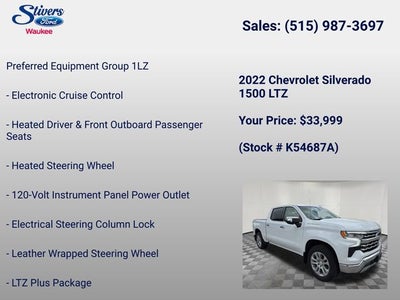 2022 Chevrolet Silverado 1500 LTZ