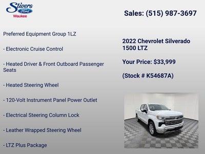 2022 Chevrolet Silverado 1500 LTZ