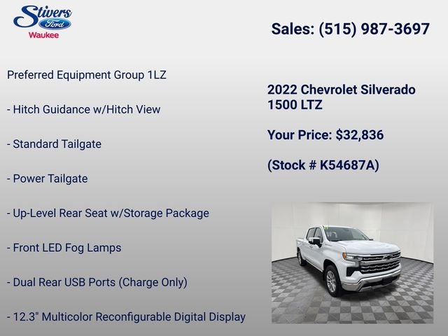 2022 Chevrolet Silverado 1500 LTZ