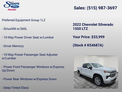 2022 Chevrolet Silverado 1500 LTZ