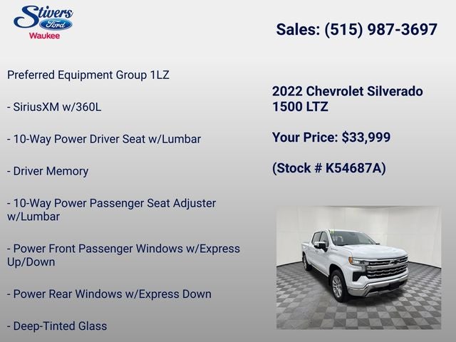 2022 Chevrolet Silverado 1500 LTZ
