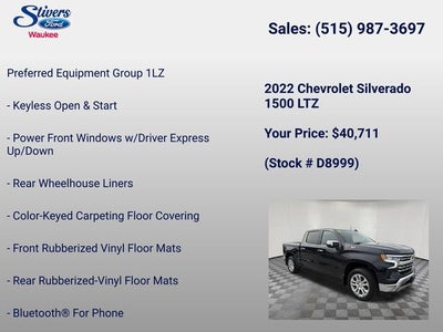 2022 Chevrolet Silverado 1500 LTZ