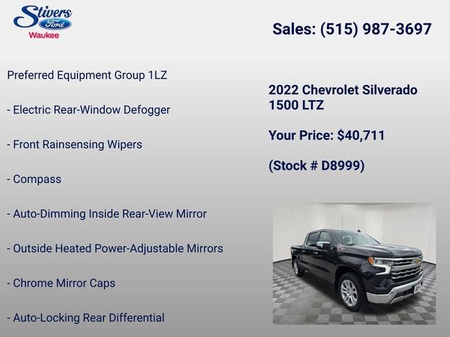 2022 Chevrolet Silverado 1500 LTZ
