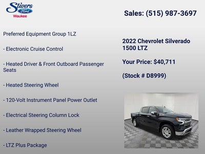2022 Chevrolet Silverado 1500 LTZ
