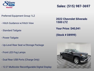 2022 Chevrolet Silverado 1500 LTZ