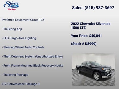 2022 Chevrolet Silverado 1500 LTZ