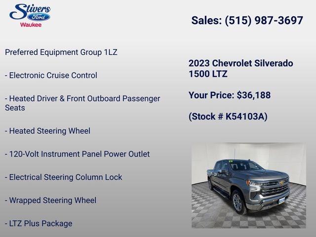 2023 Chevrolet Silverado 1500 LTZ
