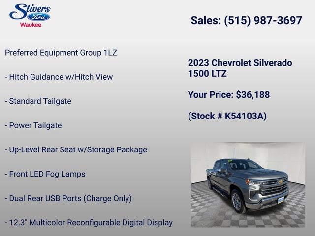 2023 Chevrolet Silverado 1500 LTZ