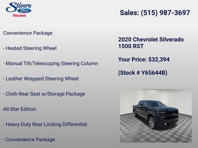 2020 Chevrolet Silverado 1500 RST