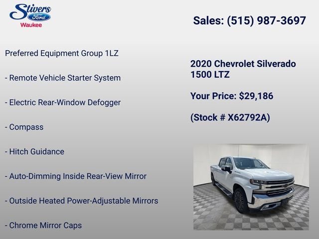 2020 Chevrolet Silverado 1500 LTZ