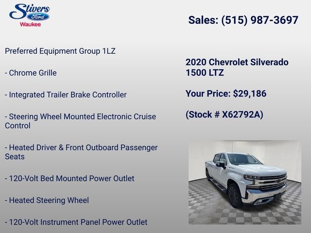 2020 Chevrolet Silverado 1500 LTZ