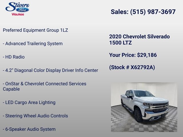 2020 Chevrolet Silverado 1500 LTZ