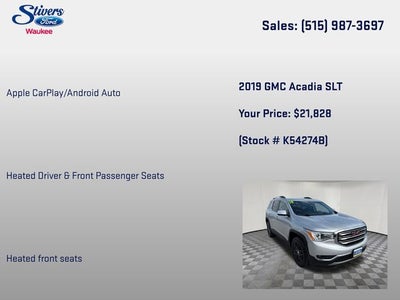 2019 GMC Acadia SLT-1