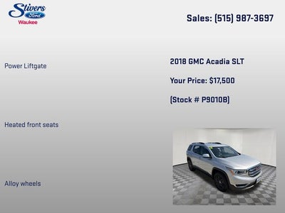 2018 GMC Acadia SLT-1