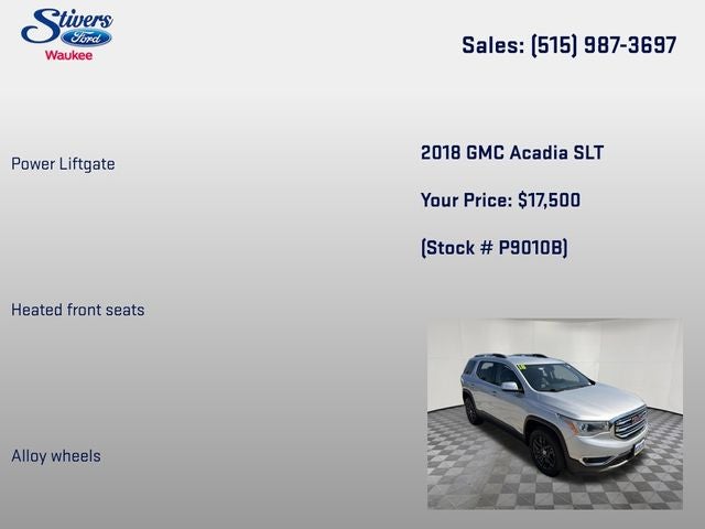 2018 GMC Acadia SLT-1