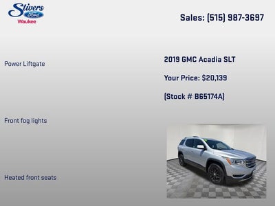 2019 GMC Acadia SLT-1