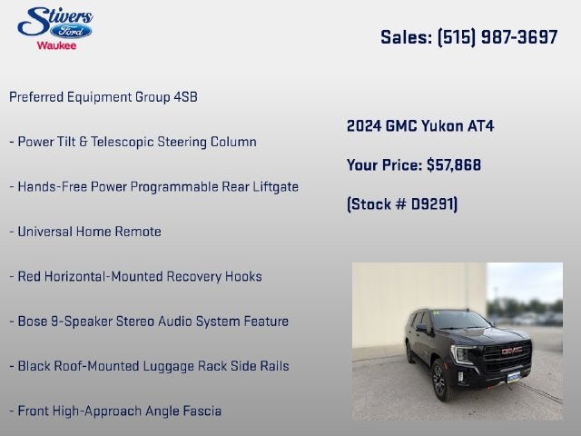 2024 GMC Yukon AT4