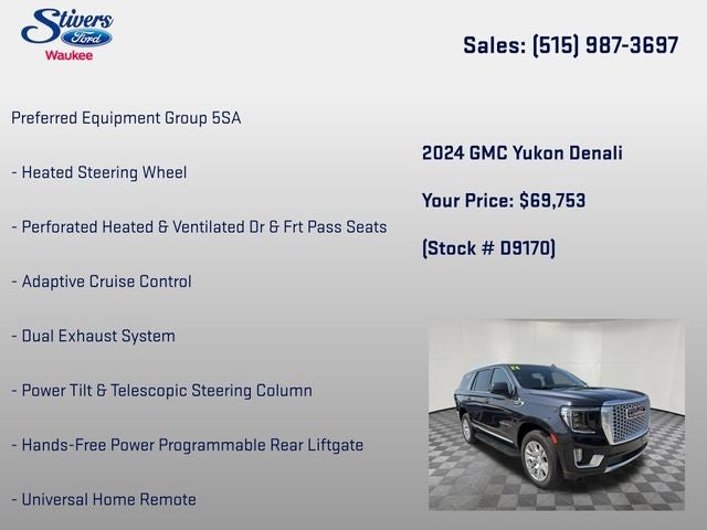 2024 GMC Yukon Denali