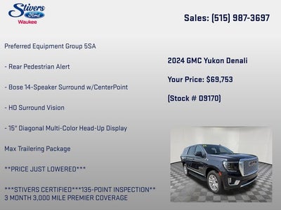 2024 GMC Yukon Denali