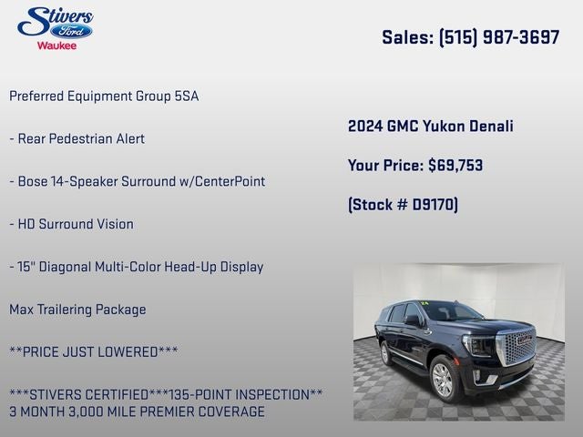 2024 GMC Yukon Denali