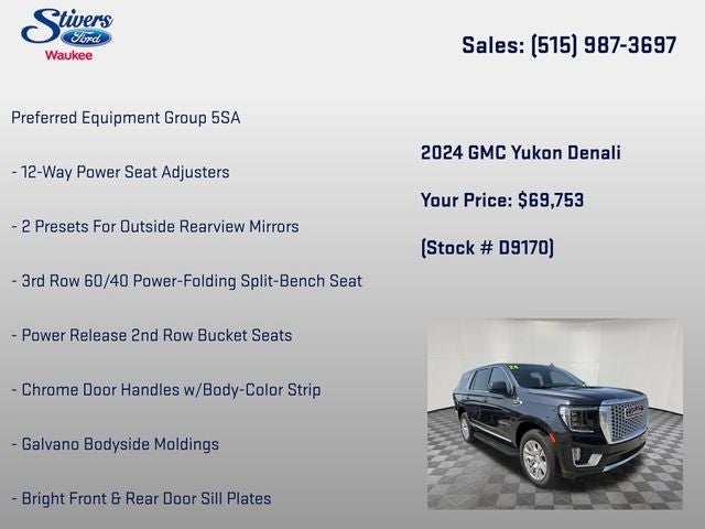 2024 GMC Yukon Denali