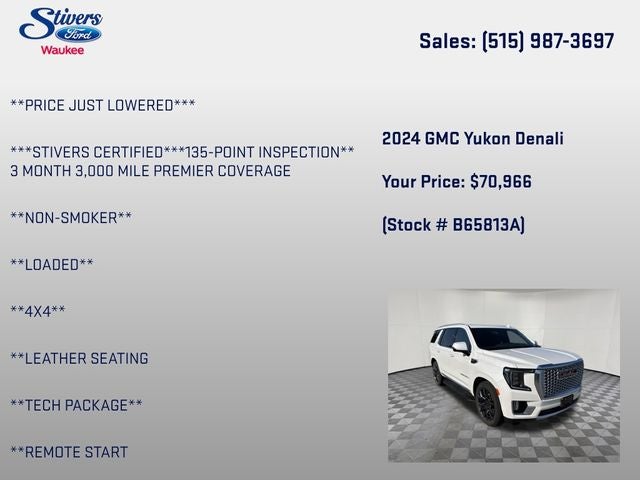 2024 GMC Yukon Denali
