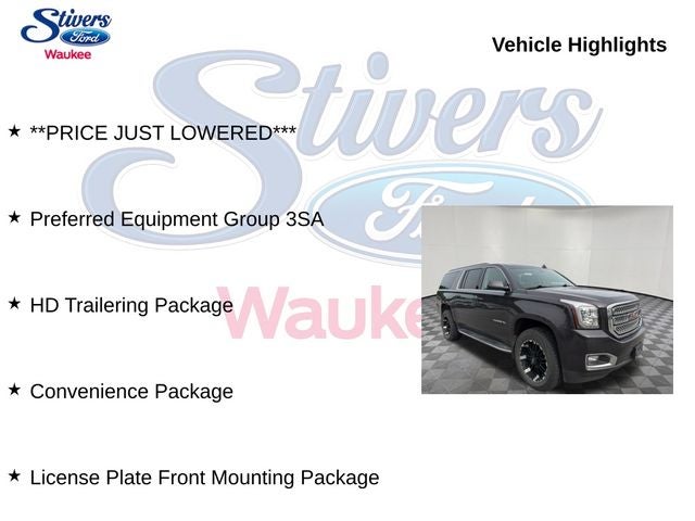 2015 GMC Yukon XL SLE 1500