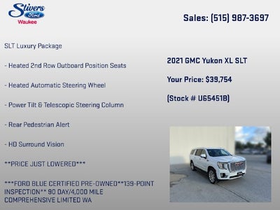 2021 GMC Yukon XL SLT