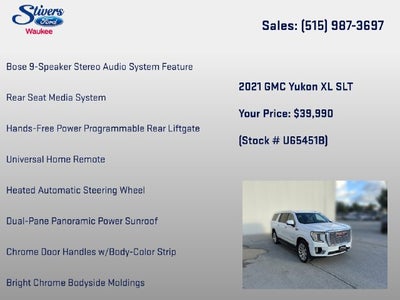 2021 GMC Yukon XL SLT