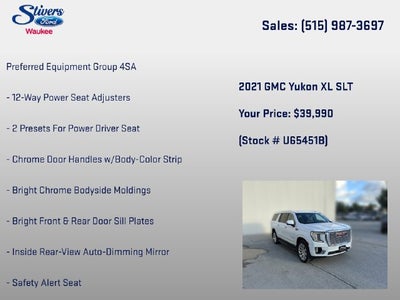 2021 GMC Yukon XL SLT