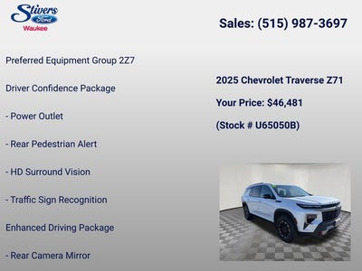 2025 Chevrolet Traverse Z71