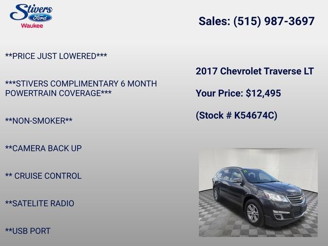 2017 Chevrolet Traverse 2LT 2LT