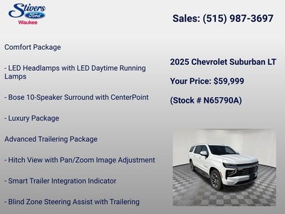 2025 Chevrolet Suburban LT