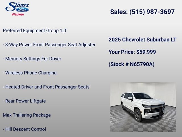 2025 Chevrolet Suburban LT