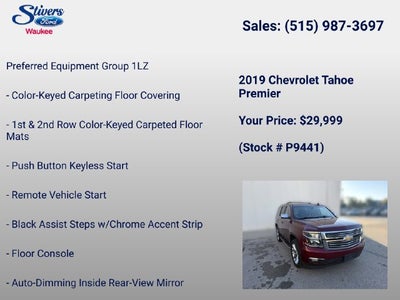 2019 Chevrolet Tahoe Premier