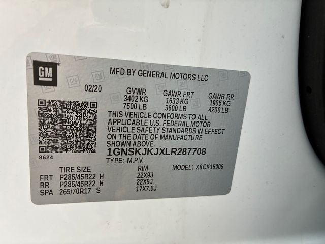 2020 Chevrolet Suburban Premier