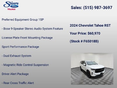 2024 Chevrolet Tahoe RST