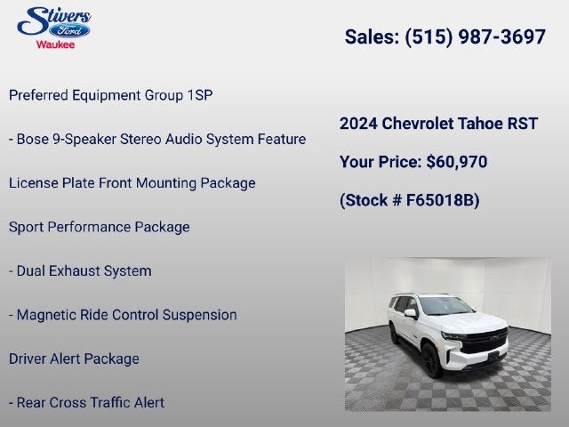 2024 Chevrolet Tahoe RST
