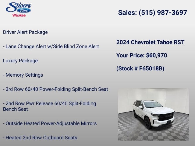2024 Chevrolet Tahoe RST