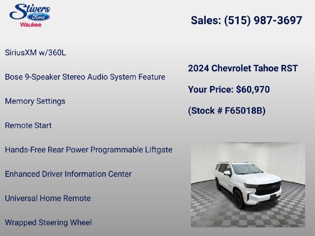 2024 Chevrolet Tahoe RST