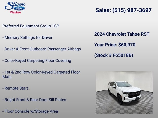 2024 Chevrolet Tahoe RST