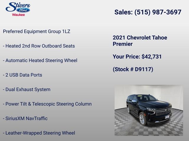 2021 Chevrolet Tahoe Premier