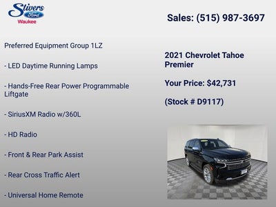2021 Chevrolet Tahoe Premier