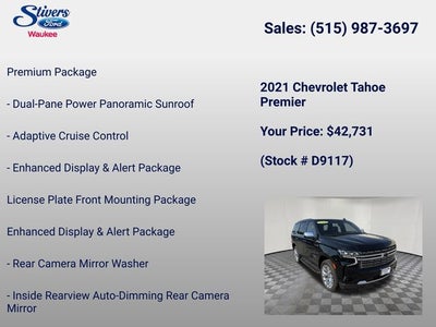 2021 Chevrolet Tahoe Premier