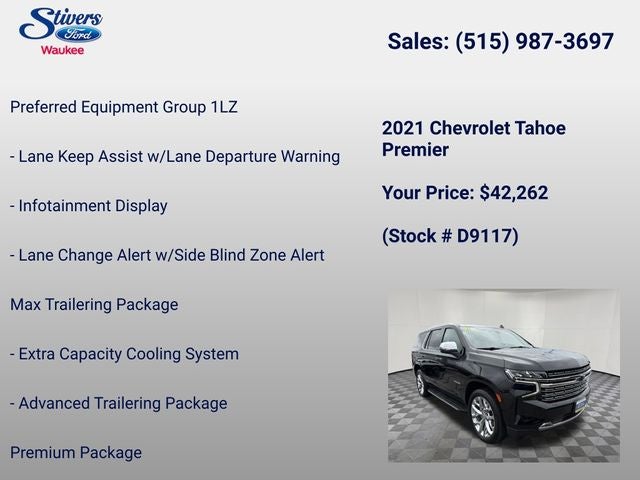 2021 Chevrolet Tahoe Premier