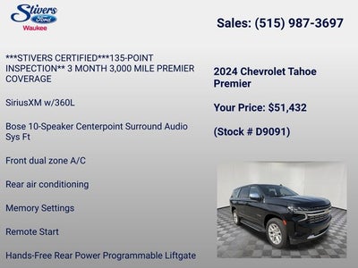 2024 Chevrolet Tahoe Premier
